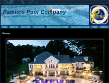Tablet Screenshot of pamlicopools.com
